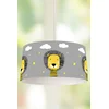 Bata i seka Dečija viseća lampa Lav, Siva