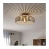 Eglo 901747 - Stropna svetiljka MOGANO 1xE27/40W/230V, prečnik 43 cm, krem boja