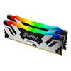 KINGSTON KF576C38RSAK2-32 RAM memorija, DDR5, DIMM, 32GB 2x16GB, kit/7600MT/s, FURY Renegade Silver RGB/XMP