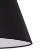 Duolla Lampshade Sofia višina 25 cm, črno-bel - črna, bela - Tkanine/tekstil