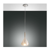Fabas Luce 3481-40-125 - Luster na sajli LILA 1xE27/40W/230V zlatna
