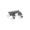 Rabalux Harold,kupatilska,LED20W,IP44,hrom/crna/opal