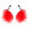 ŠČIPALKE ZA BRADAVIČKE Kink Feather Red