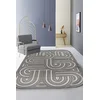 Conceptum Hypnose Tepih Amorf-Ar008, Pravougaoni, 200x290 cm, Krem-sivi