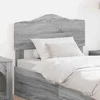 Vidaxl Vzglavje z vzglavjem Siva Sonoma 80 cm Konstruiran les
