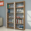 HANAH HOME Polica za knjige City 2 Walnut White