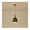 Luster na sajli SIMPLO 1xE27/15W/230V, siva, prečnik 23 cm