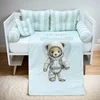 Bebi komplet Teddy Mint - posteljina za krevetac 8/1