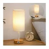 Brilagi - Stona lampa sa USB portom TABLON 1xE27/25W/230V hrast/bela