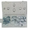 shumee Komplet klešč, sponk, 26 kosov, jeklen organizator
