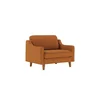 Atelier del Sofa Fotelja Robin Dvosjed, narandžasta