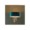 Endon 95223 - Luster na lancu 5xE27/10W/230V, prečnik 70 cm, plava/siva