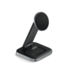 Satechi 2-in-1 Foldable Qi2 Wireless Charging Stand - Space Gray