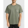 RVCA Lucky You moška majica sage leaf