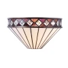 Endon 64149 - Zidna svetiljka Tiffany FARGO 1xE14/40W/230V