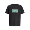 Jack & Jones Junior Majica JJBUSTER jelka / črna / bela