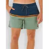 RIP CURL Kratke kopalne hlače COMBINE VOLLEY  marine / svetlo zelena / temno oranžna