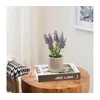 Eglo 428031 - Veštačka biljka u saksiji CHITOSE 22x8 cm lavanda
