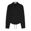 Bershka Bluza črna