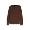TOM TAILOR Pulover temno rjava