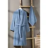 Carla - Indigo Plavi Bademantil Set