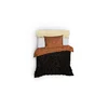 LEssentiel Maison Ranforce posteljina Dawn Copper, 155x200cm, Crno-braon