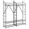 Vidaxl Odprt omara Enobarvno 2 szt. 78 x 36 x 158 cm