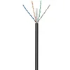 MicroConnect U/UTP CAT6 zunanji 100m, črne barve