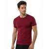ÖTS Majica T-Shirts burgund