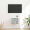 TV zidni ormar Siva Sonoma 39 x 31 x 29,5 cm Konstruirano drvo