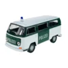 shumee WELLY 1972 VW VOLKSWAGEN BUS T2 POLIZEI 1:34 42347