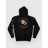The Dudes Bacon & Cheese Classic Premium moški pulover s kapuco black