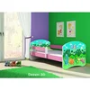 Deciji krevet ACMA II 180x80 + dusek 6 cm PINK30
