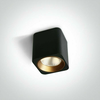 STROPNA SVJETILJKA LED/7W/3000K/500Lm/230V NO DIMM CRNA