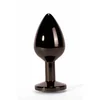 Erotic Collection Secret Shine Black Jewell analni čep 7,1 cm X-MEN