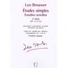 BROUWER:ETUDES SIMPLES SERIE 3 NO.11 a 15