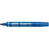 Pentel - Marker Pentel Permanent N50, 4,3 mm, modra