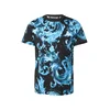 Versace Jeans Couture Majica 80GAH6S0 JS543 Modra Regular Fit