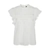 VERO MODA Bluza TRINE, bela
