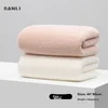 Sanli Set peškira, 40x80cm, 2 komada, Roze-krem