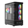 Modecom Kućište PC MODECOM Volcano AQ200 ARGB Midi Tower - ČRNo