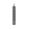 slomart Razdelilnik TRACER Power Line+ mobilni, 1,5m, 4 vtičnice + 3x USB-A (5V 2,4A)