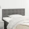 Vidaxl vidaXL Vzglavje za posteljo temno sivo 80x5x78/88 cm blago
