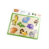 Viga Otroška lesena sestavljanka z ročaji ZOO