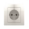 TEM ČATEŽ ekonomik vtičnica schuko 2p+e 16a 250v~ bež VE10IW