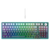 Havit Tastatura KB899L, USB-C, Belo-zelena