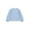 WE Fashion Bluza svetlo modra/bela