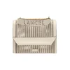Lancel Ročna torbica Lancel Sac Rabat M Ninon Animation Ajouree Neige Femme bela