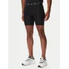 adidas Športne kratke hlače Techfit Hybrid KG1822 Črna Slim Fit