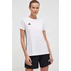Kratka majica za vadbo adidas Performance Tabela 23 bela barva